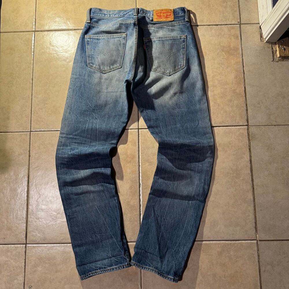 Vintage y2k levis 501 blue denim jeans size 29 in womens